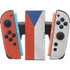 Czech Republic Flag Distressed Nintendo Switch 2 (2025) Joy-Con Controller Skin